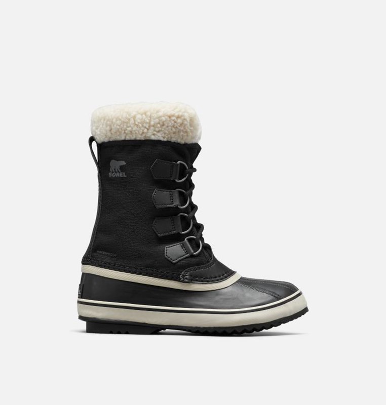 Womens Snow Boots Black - Sorel Winter Carnival™ Low - 895-OEQPAT